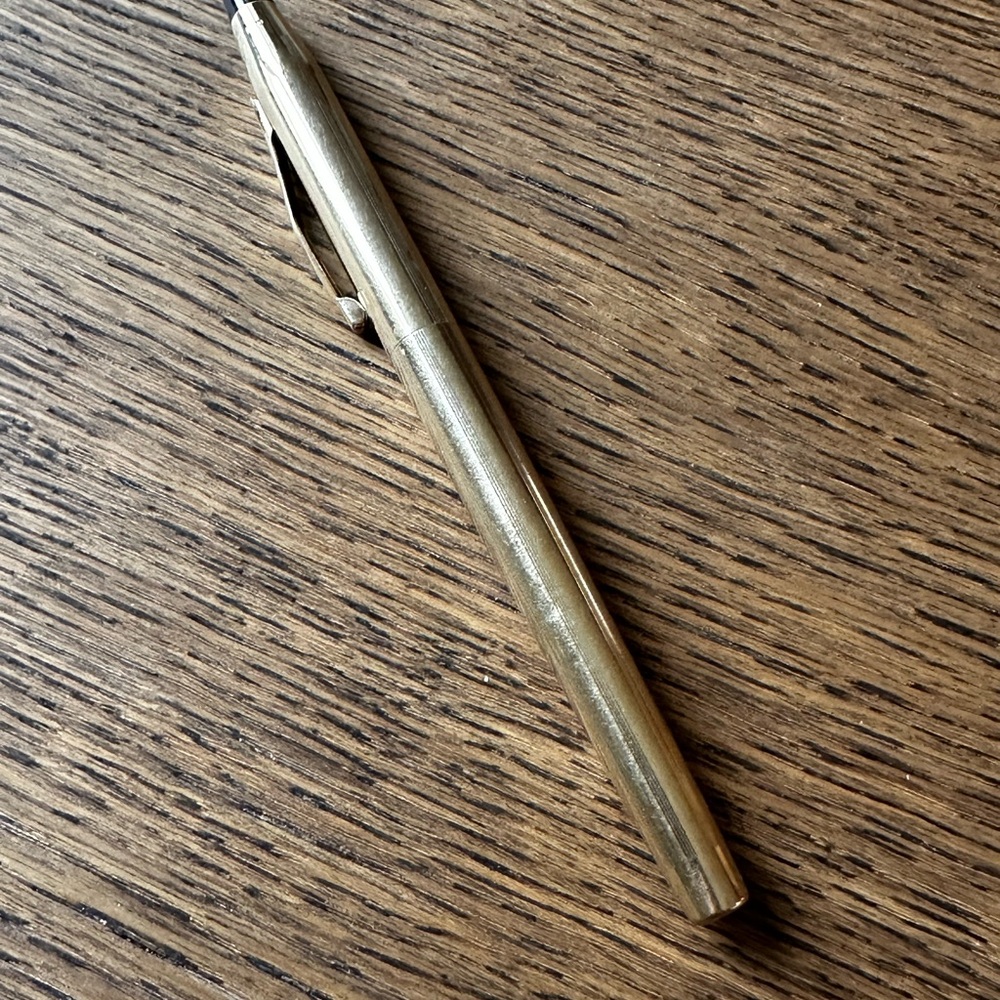 Vintage Cross Gold Plated Fountain Pen